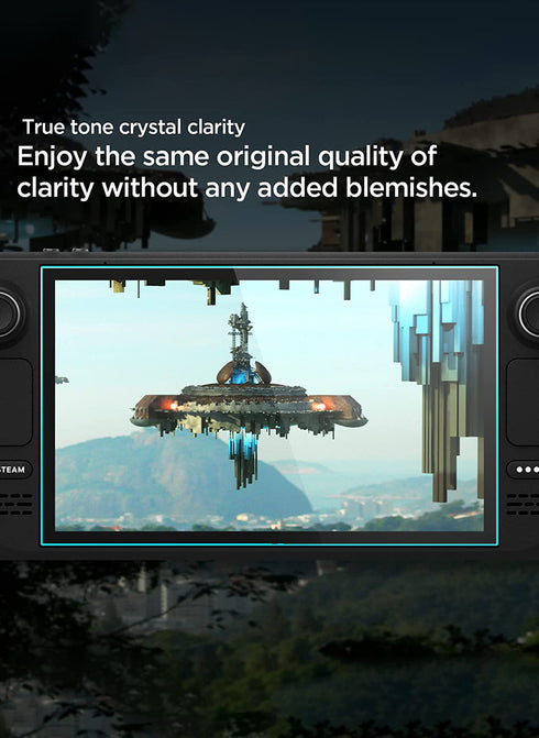 Spigen Steam Deck Tempered Glass Screen Protector GLAStR EZ Fit