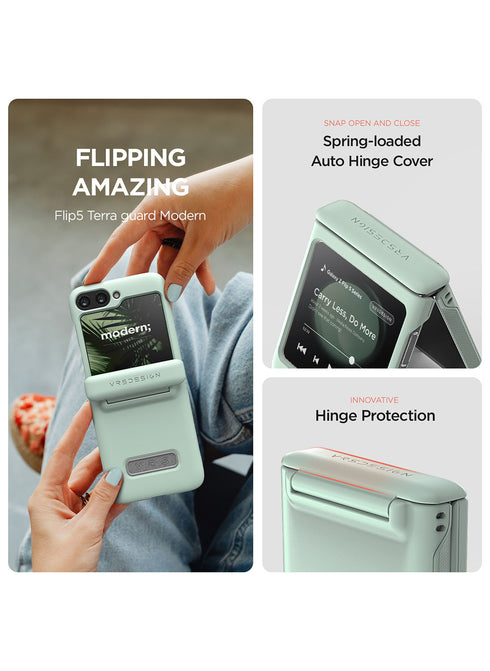 VRS Design Samgsung Galaxy Z Flip 5 Case Terra Guard MODERN