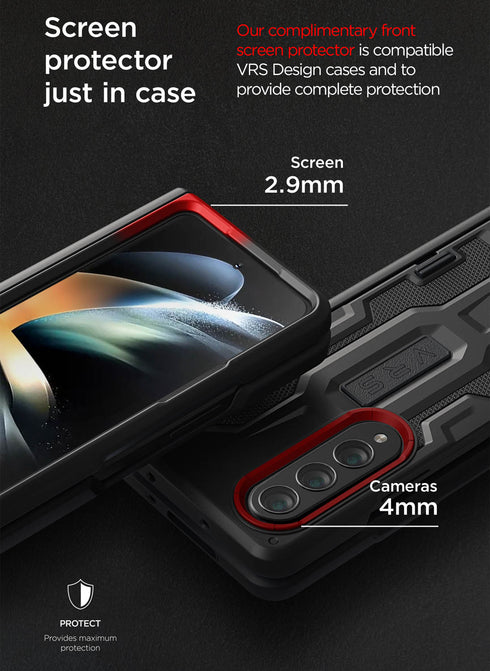 VRS Design Samsung Galaxy Z Fold 4 Case Terra Guard ACTIVE S