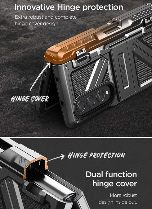 VRS Design Samsung Galaxy Z Fold 4 Case Terra Guard ULTIMATE GO S