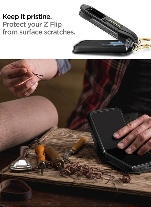 Spigen Samsung Galaxy Z Flip Case Lienar Calin