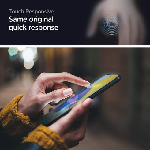 Spigen Samsung Galaxy A72 Tempered Glass Screen Protector GLAStR Align Master