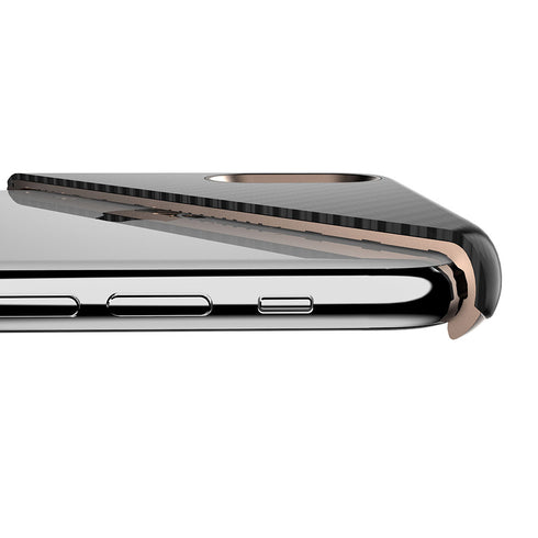 ITskins iPhone XS and iPhone X case cover Avana Must - Karbon