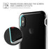 VRS Design iPhone X case cover Crystal Bumper - Silver