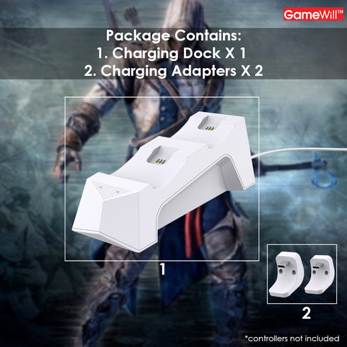 GameWill Playstation 5 / PS5 Dual Charging Dock