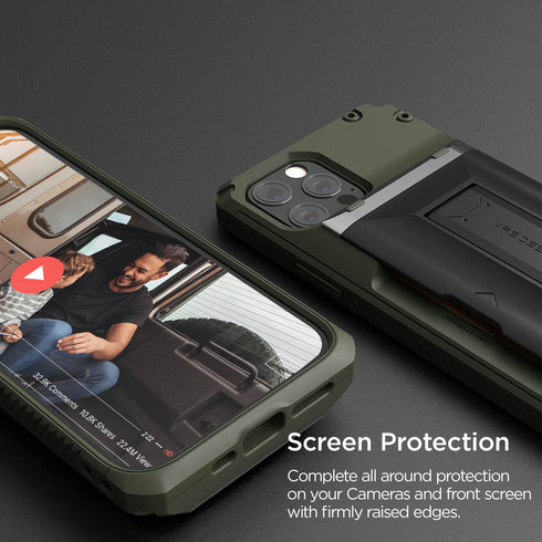 VRS Design iPhone 12 / iPhone 12 PRO Case Wallet Damda Glide Hybrid