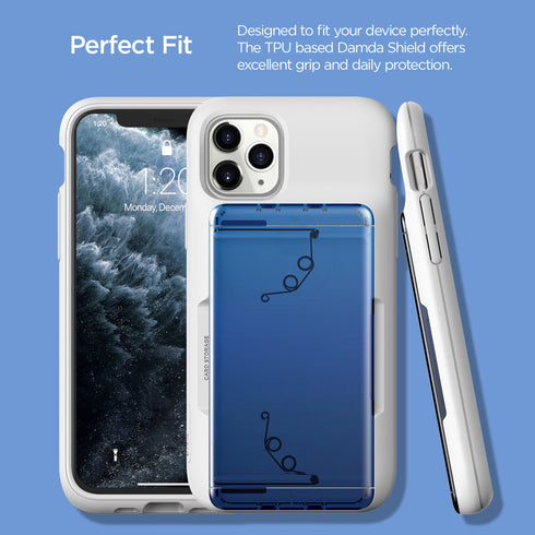 VRS Design iPhone 11 PRO case cover Damda Glide Shield - Blue Black