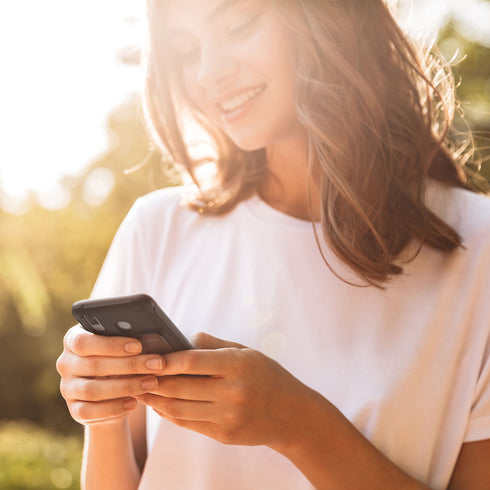 VRS Design Samsung Galaxy A30 case cover Damda Glide Shield - Solid Orange Purple