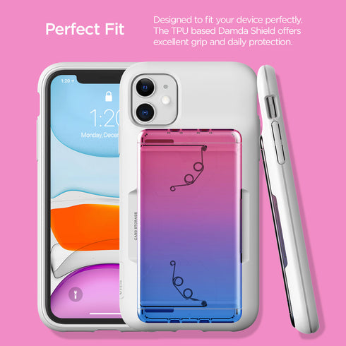 VRS Design iPhone 11 case cover Damda Glide Shield - Pink Blue