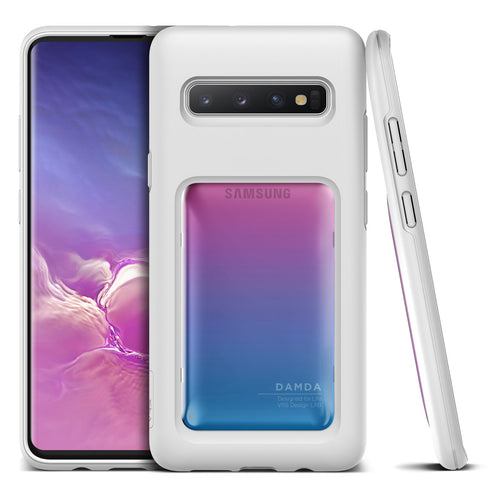 VRS Design Samsung Galaxy S10 PLUS case cover Damda High Pro Shield - Pink Blue