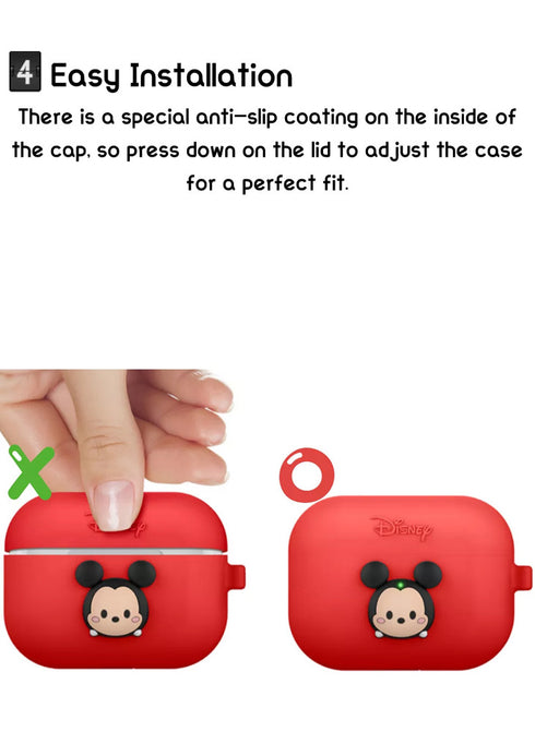 elago AirPods PRO Case Tsum Tsum Mickey 2D Design