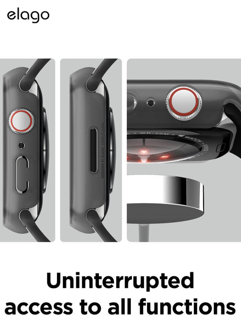 elago Apple Watch 45mm Case Clear Shield
