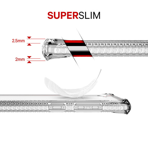 ITskins Samsung Galaxy Note 10 Case Hybrid Clear