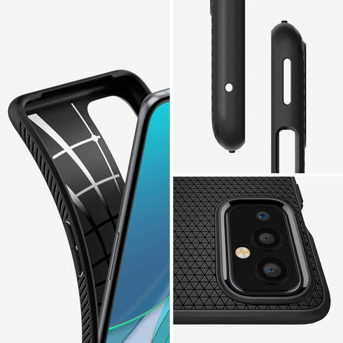 Spigen OnePlus 9 case cover Liquid Air (China & India Ver.) - Matte Black