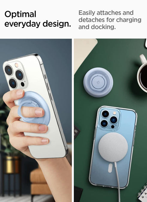 Spigen O-Mag Ring (MagFit) Magnetic Phone Holder with Kickstand