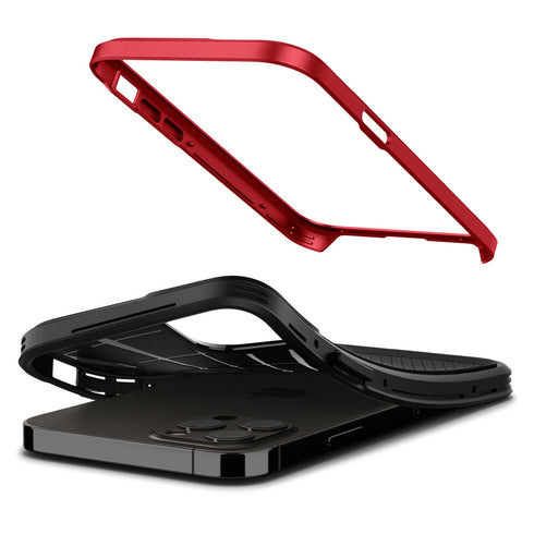 Spigen iPhone 12 and iPhone 12 PRO case cover Neo Hybrid - Red