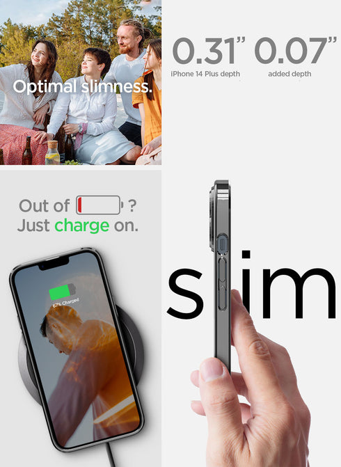 Spigen iPhone 14 PLUS Case Optik Crystal