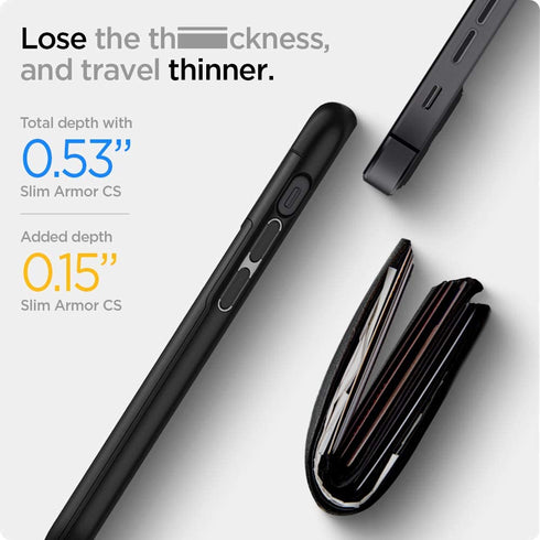 Spigen iPhone 12 Mini case cover Slim Armor Card Slot