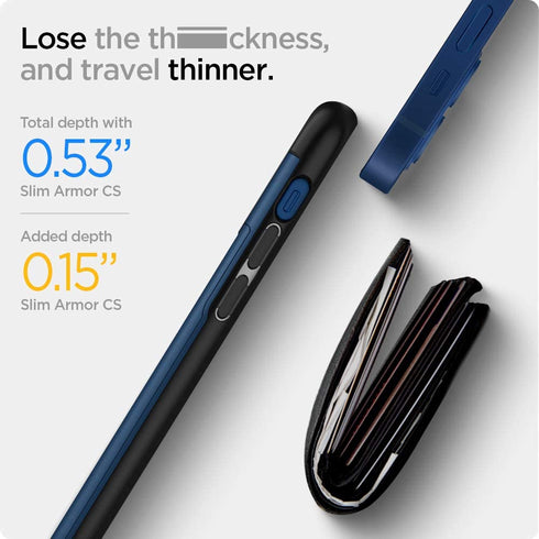 Spigen iPhone 12 Mini case cover Slim Armor Card Slot