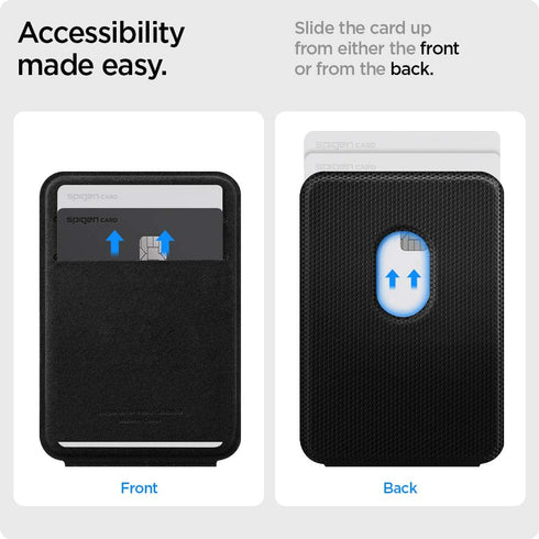 Spigen Magnetic Wallet 2 Cards Holder Smart Fold (MagFit)