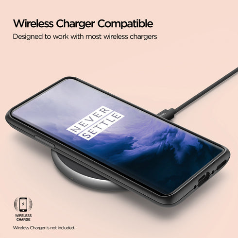 VRS Design OnePlus 7 PRO case cover Damda High Pro Shield - Matte Black