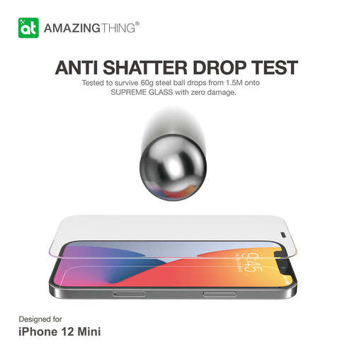 Amazing Thing iPhone 12 Mini Tempered Glass Screen Protector Supreme Glass