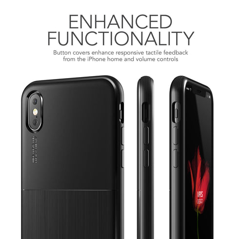 VRS Design iPhone X Case Single Fit - Black