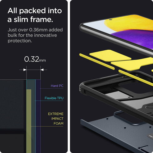 Spigen Samsung Galaxy A72 Case Tough Armor