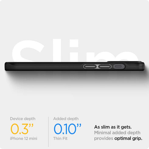 Spigen iPhone 12 Mini Case Thin Fit