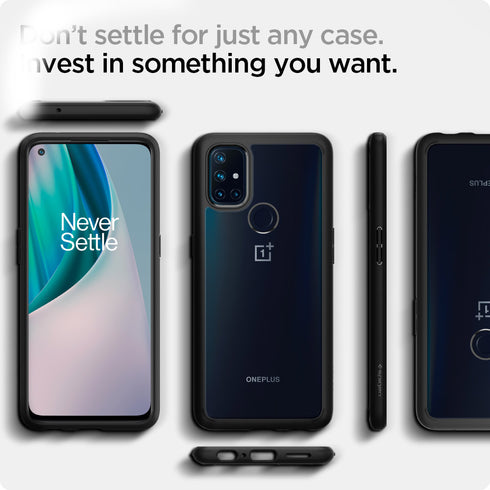 Spigen OnePlus Nord N10 5G case cover Ultra Hybrid - Matte Black