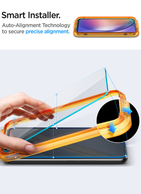 Spigen Samsung Galaxy A54 5G Tempered Glass Screen Protector GLAStR Align Master