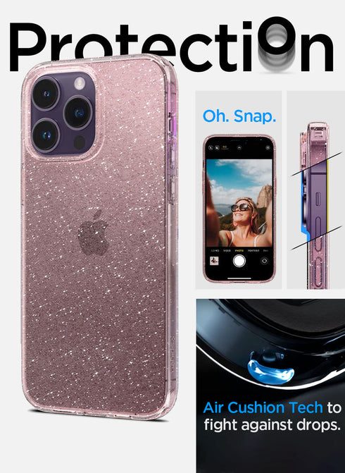 Spigen iPhone 14 PRO Case Liquid Crystal Glitter