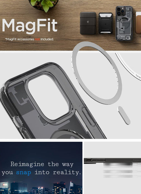 Spigen iPhone 14 PRO Case Ultra Hybrid ZERO ONE (MagFit)