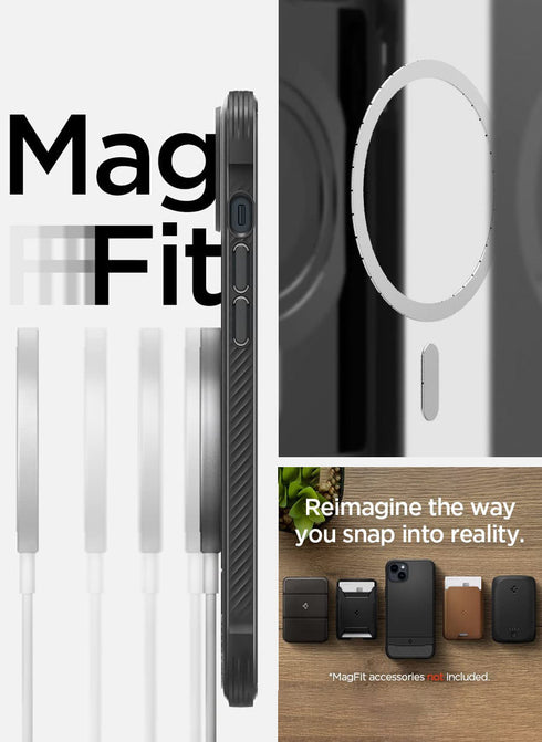 Spigen iPhone 14 PLUS Case Rugged Armor (MagFit)