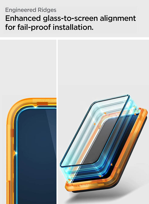 Spigen iPhone 14 Pro MAX Tempered Glass Screen Protector GLAStR Align Master