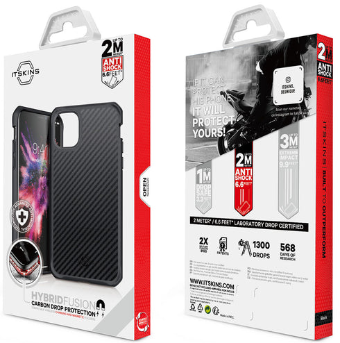 ITskins iPhone 11 Pro MAX Case Hybrid Fusion