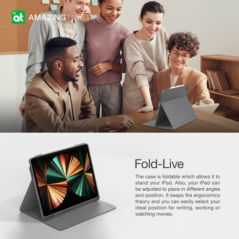 Amazing Thing iPad PRO 12.9" (2021/2020) case cover Opal Folio Smart