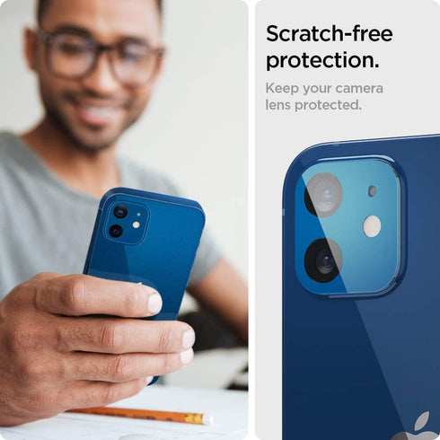 Spigen iPhone 12 Camera Lens Protector GLAStR Optik