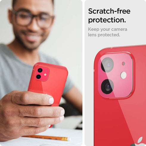 Spigen iPhone 12 Camera Lens Protector GLAStR Optik
