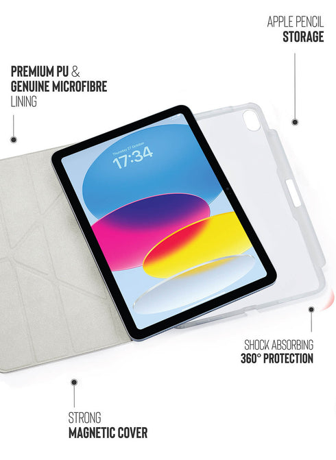 Pipetto iPad 10.9" 10th Gen (2022) Case Origami No. 3