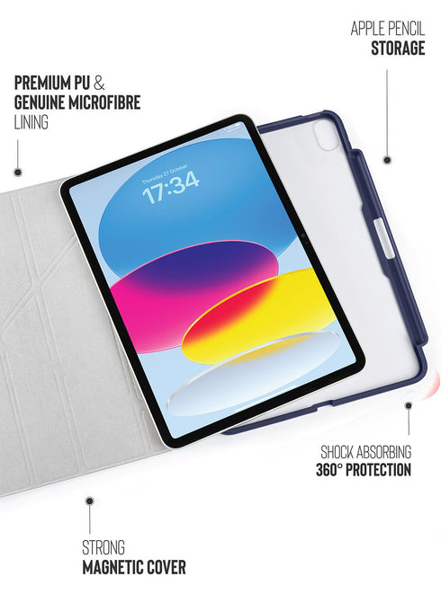 Pipetto iPad 10.9" 10th Gen (2022) Case Origami No. 3