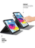 Pipetto iPad 10.9" 10th Gen (2022) Case Rotating Folio