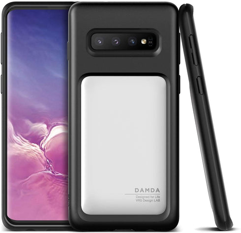 VRS Design Samsung Galaxy S10 Case Damda High Pro Shield - Cream White