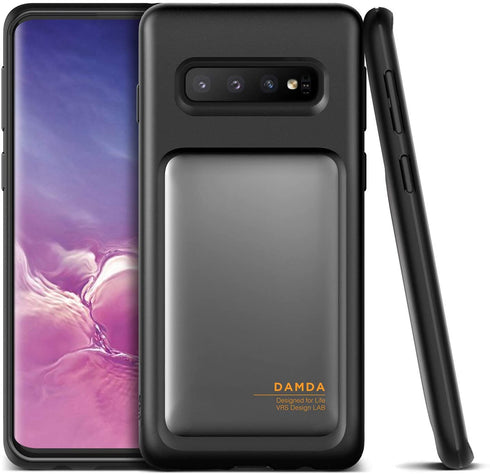 VRS Design Samsung Galaxy S10 Case Damda High Pro Shield - Steel Silver
