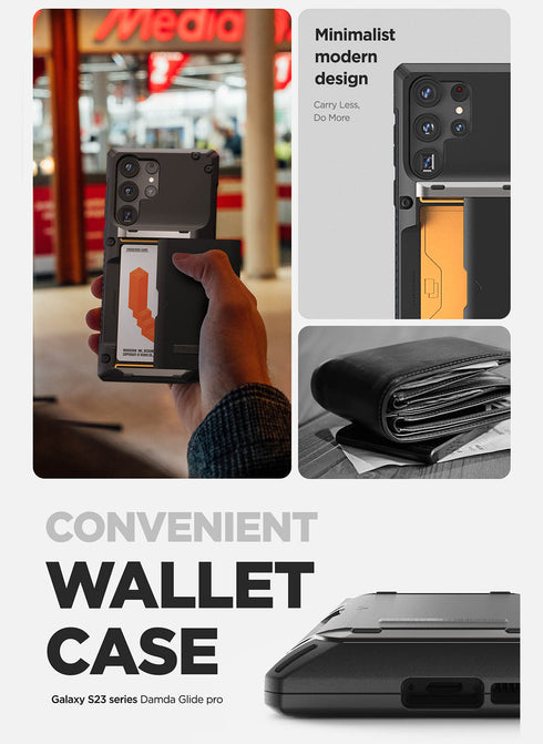 VRS Design Samsung Galaxy S23 ULTRA Case Damda Glide PRO