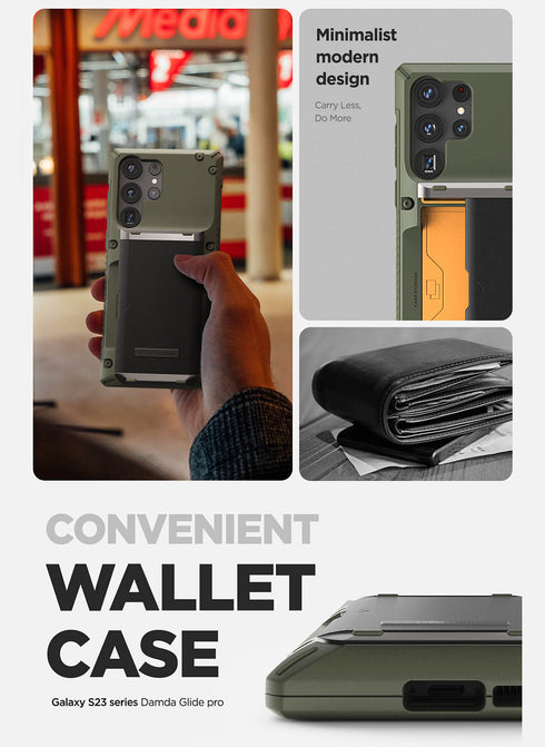 VRS Design Samsung Galaxy S23 ULTRA Case Damda Glide PRO