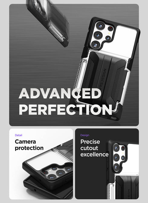 VRS Design Samsung Galaxy S23 ULTRA Case Neo Flip ACTIVE