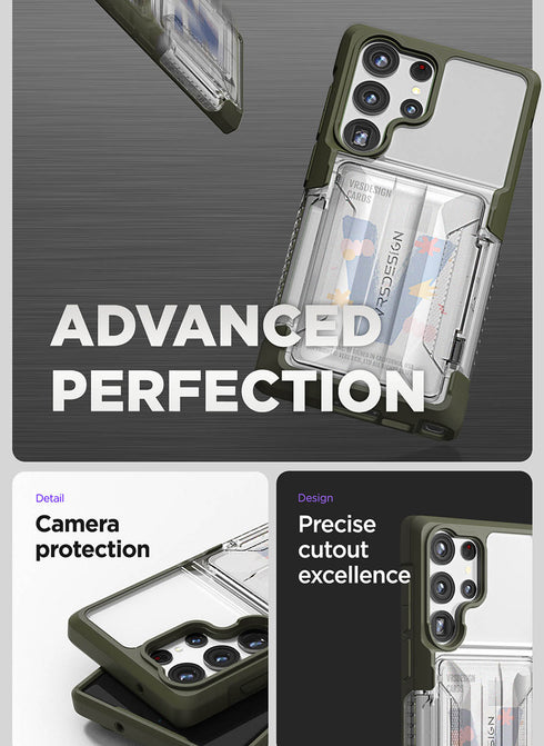 VRS Design Samsung Galaxy S23 ULTRA Case Neo Flip ACTIVE