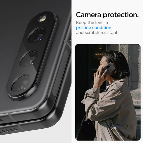 Spigen Samsung Galaxy Z Fold 4 Camera Lens Protector GLAStR Optik