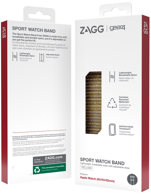 Gear4 Apple Watch (45/44/42mm) Sport Band